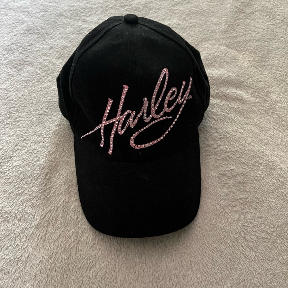 Harley-Davidson Black Cap with Silver Logo